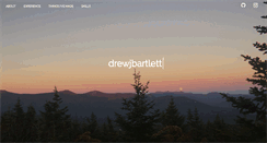 Desktop Screenshot of drewjbartlett.com
